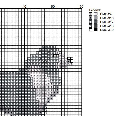 DIY Needlepoint Border Collie Dog Pattern | Digital Chart for Painting Your Own Canvas | Easy Needlepoint PDF | Instant Download | 18 Mesh