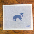 Border Collie Needlepoint Canvas