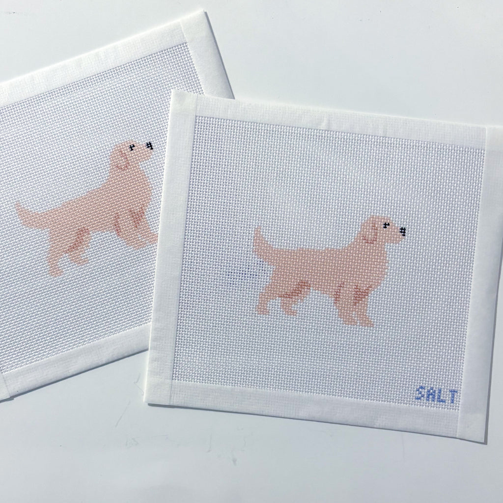 Golden Retriever Needlepoint Canvas