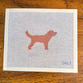 Doodle (Golden) Needlepoint Canvas