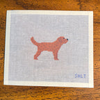 Doodle (Golden) Needlepoint Canvas