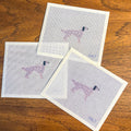 English Setter Dog Needlepoint Canvas