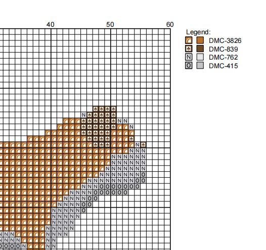 DIY Needlepoint Bulldog (Brown & White) | Digital Chart for Painting Your Own Canvas | Easy Needlepoint PDF | Instant Download | 18 Mesh