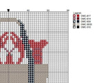 DIY Needlepoint Lobster in a Beach Tote | Digital Chart for Painting Your Own Canvas | Easy Needlepoint PDF | Instant Download | 18 Mesh