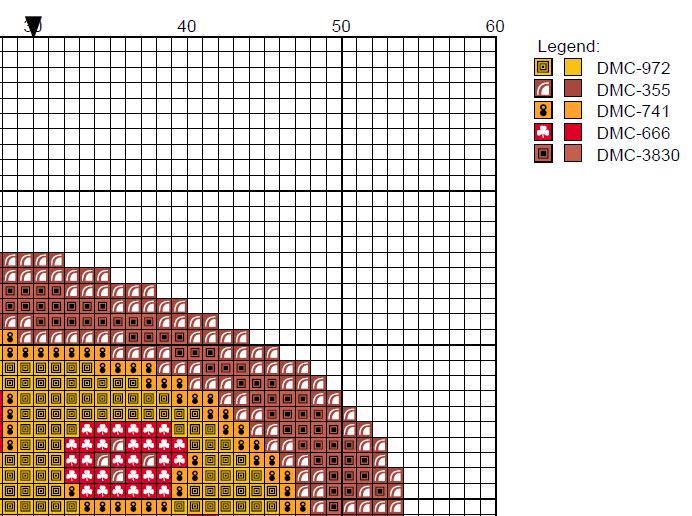 DIY Needlepoint Pizza Slice Pattern | Digital Chart for Painting Your Own Canvas | Easy Needlepoint PDF | Instant Download | 18 Mesh