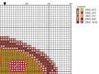 DIY Needlepoint Pizza Slice Pattern | Digital Chart for Painting Your Own Canvas | Easy Needlepoint PDF | Instant Download | 18 Mesh