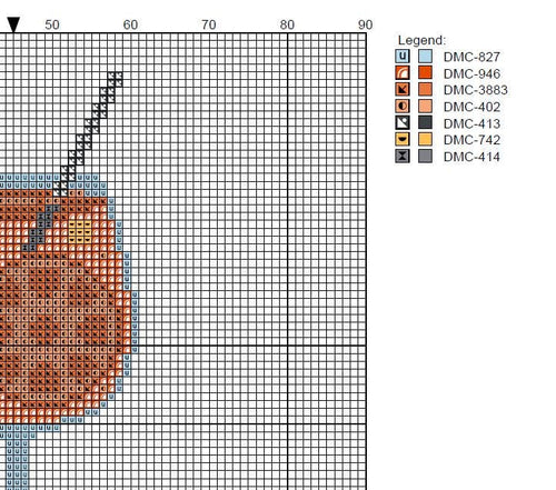 DIY Needlepoint Aperol Spritz Pattern | Digital Chart for Painting Your Own Canvas | Easy Needlepoint PDF | Instant Download | 18 Mesh