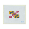 Maryland Flag Needlepoint Canvas