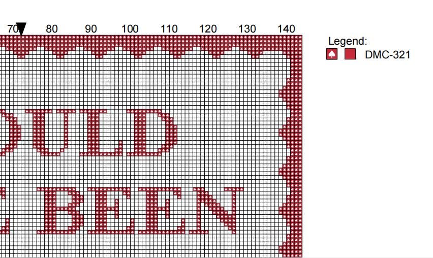 DIY Needlepoint I Could Have Been Meaner | Digital Chart for Painting Your Own Canvas | Easy Needlepoint PDF | Instant Download | 18 Mesh