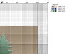 DIY Needlepoint Maine State Flag Pattern | Digital Chart for Painting Your Own Canvas | Easy Needlepoint PDF | Instant Download | 18 Mesh