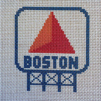Boston Citgo Sign Needlepoint Canvas
