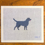 Black Lab Needlepoint Canvas