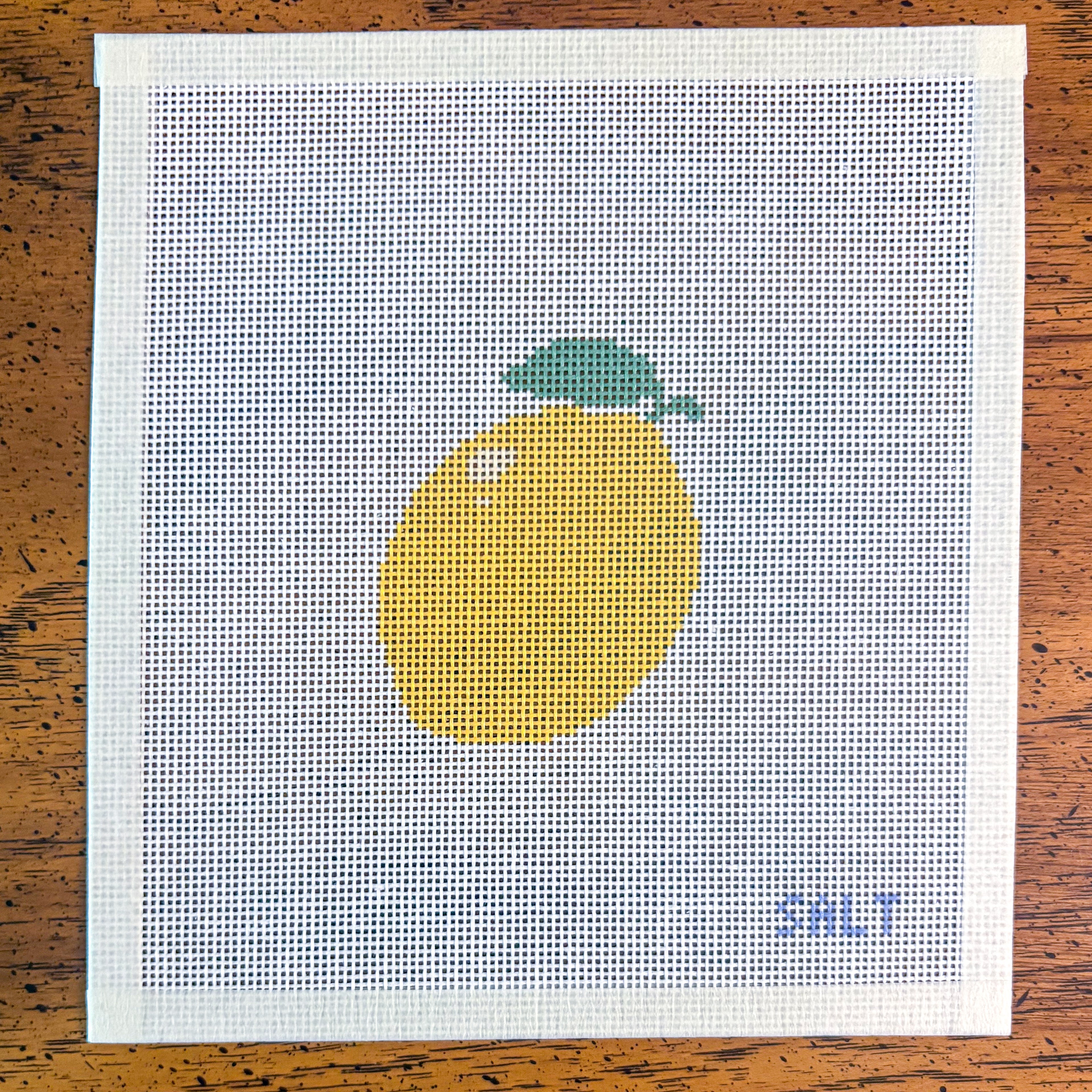 Lemon Needlepoint Canvas