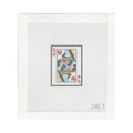 Queen of Hearts Needlepoint Canvas