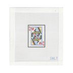 Queen of Hearts Needlepoint Canvas