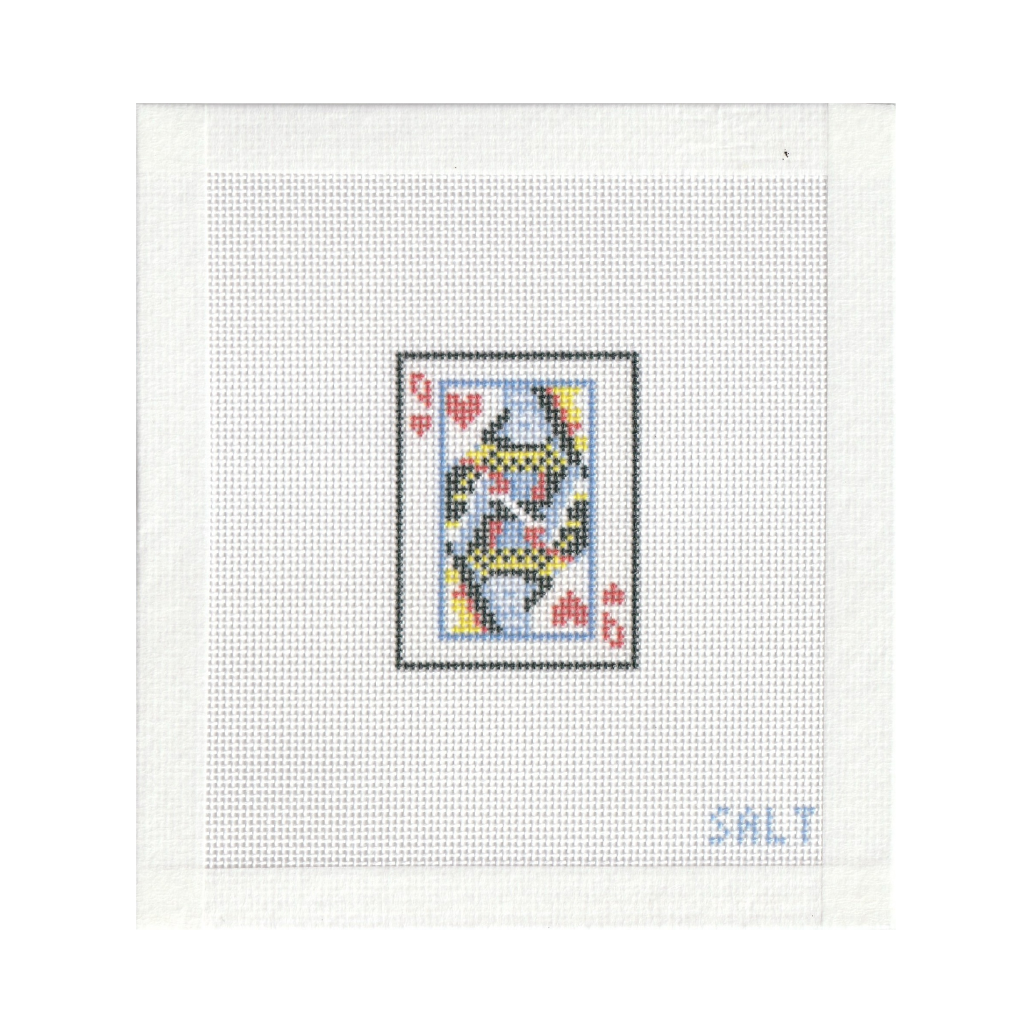 Queen of Hearts Needlepoint Canvas