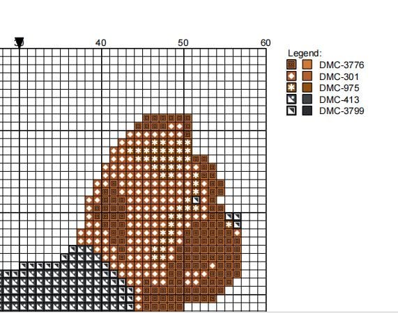 DIY Needlepoint Yorkie Pattern | Digital Chart for Painting Your Own Canvas | Easy Needlepoint PDF | Instant Download | 18 Mesh