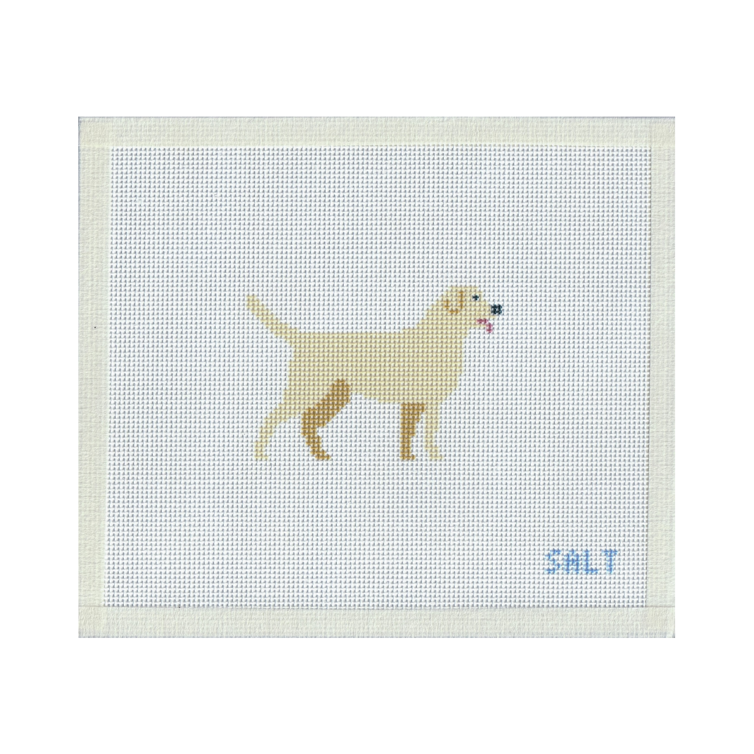 Yellow Lab Needlepoint Canvas