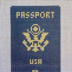 Passport Needlepoint Canvas