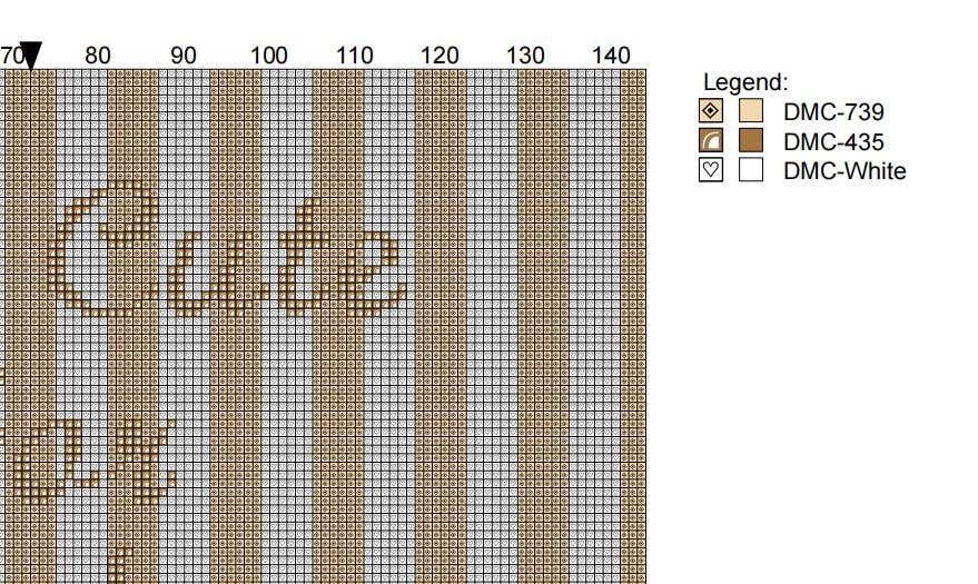 DIY Needlepoint Too Cute For Mondays | Digital Chart for Painting Your Own Canvas | Easy Needlepoint PDF | Instant Download | 18 Mesh