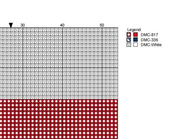 DIY Needlepoint Texas Flag Pattern | Digital Chart for Painting Your Own Canvas | Easy Needlepoint PDF | Instant Download | 18 Mesh