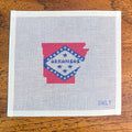 Arkansas Outline Needlepoint Canvas