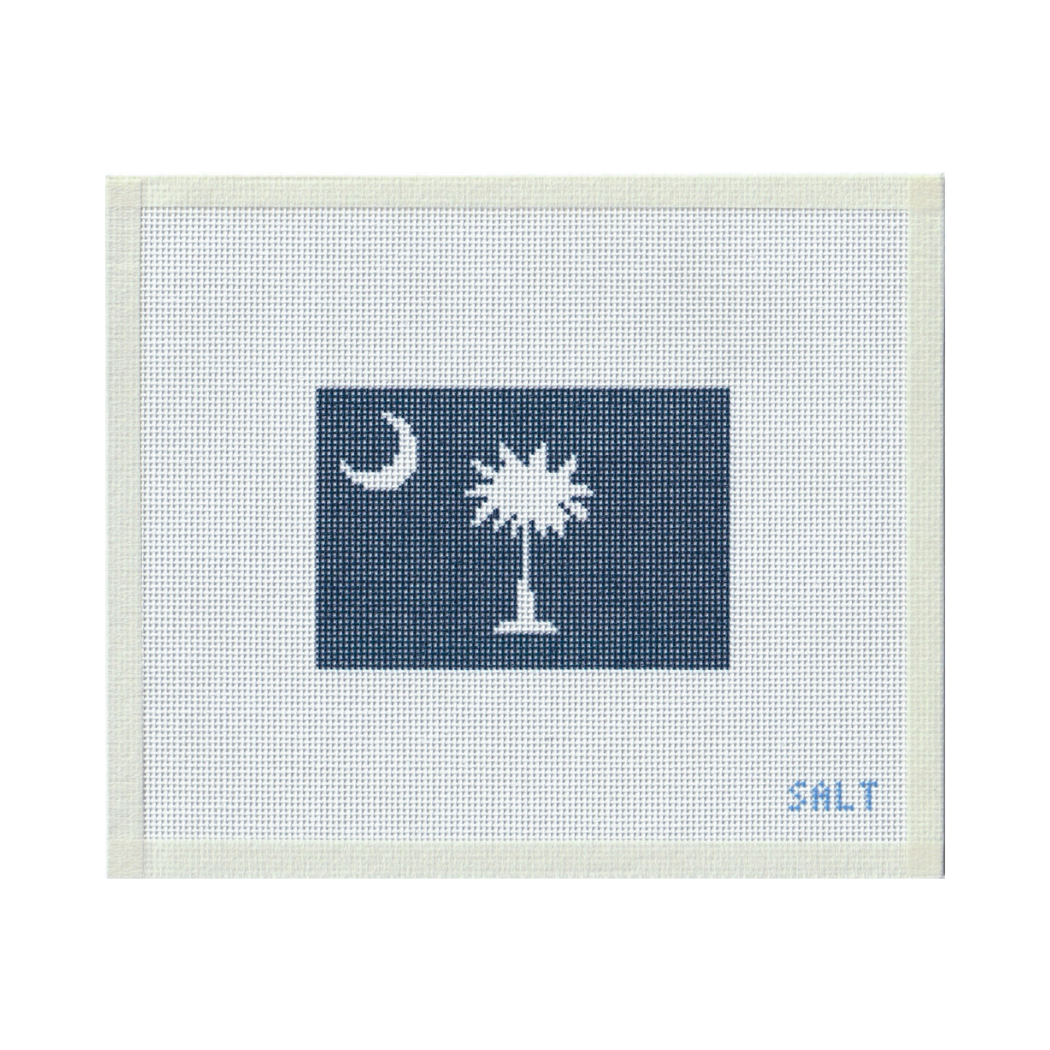 South Carolina Flag Needlepoint Canvas