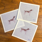 Brittany Spaniel Needlepoint Canvas