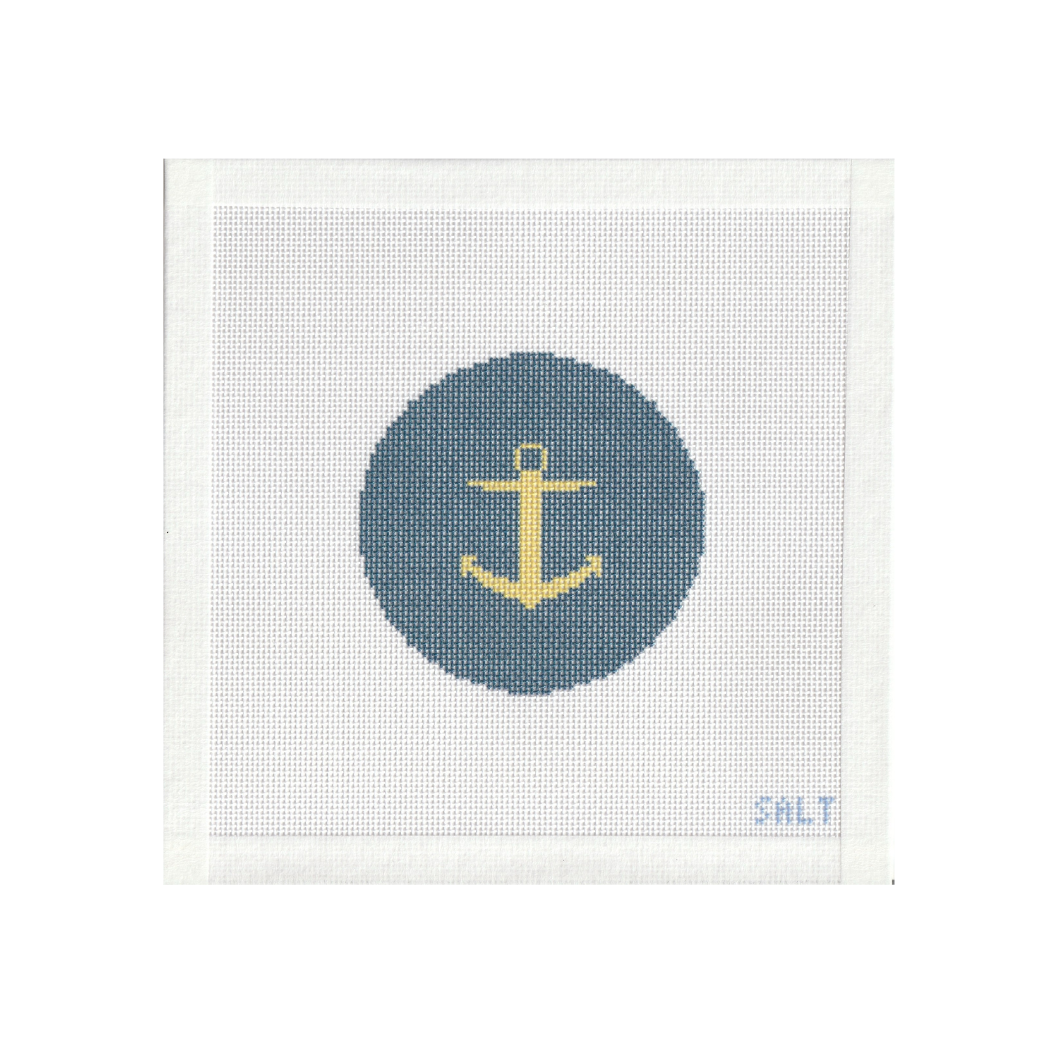 Anchor Ornament Needlepoint Canvas