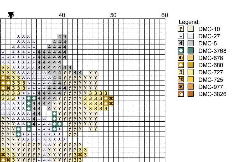 DIY Needlepoint Narcissus Bouquet Pattern | Digital Chart for Painting Your Own Canvas | Easy Needlepoint PDF | Instant Download | 18 Mesh