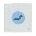 Loon Christmas Ornament Needlepoint Canvas