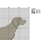 DIY Needlepoint Weinheimer Dog Pattern | Digital Chart for Painting Your Own Canvas| Easy Needlepoint PDF | Instant Download | 18 Mesh