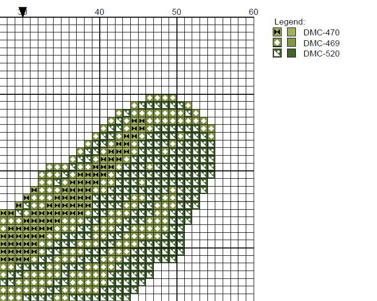 DIY Needlepoint Pickle Pattern | Digital Chart for Painting Your Own Canvas | Easy Needlepoint PDF | Instant Download | 18 Mesh