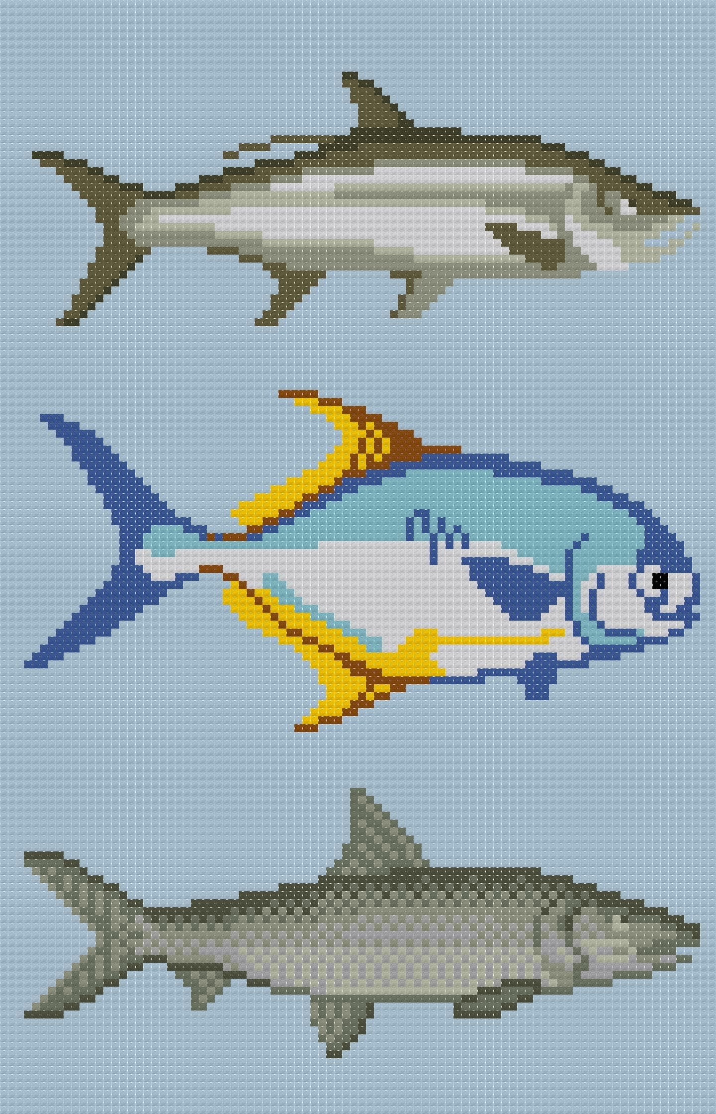 DIY Needlepoint Grand Slam Pattern | Digital Chart for Painting Your Own Canvas| Easy Needlepoint PDF | Instant Download | 18 Mesh