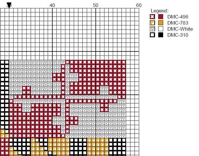 DIY Needlepoint Maryland Flag Pattern | Digital Chart for Painting Your Own Canvas | Easy Needlepoint PDF | Instant Download | 18 Mesh