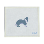 Border Collie Needlepoint Canvas