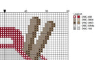 DIY Needlepoint Container with Chopsticks | Digital Chart for Painting Your Own Canvas | Easy Needlepoint PDF | Instant Download | 18 Mesh