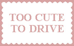 DIY Needlepoint Too Cute To Drive Pattern | Digital Chart for Painting Your Own Canvas | Easy Needlepoint PDF | Instant Download | 18 Mesh