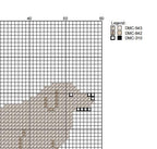 DIY Needlepoint Great Pyrenees Dog Pattern | Digital Chart for Painting Your Own Canvas| Easy Needlepoint PDF | Instant Download | 18 Mesh