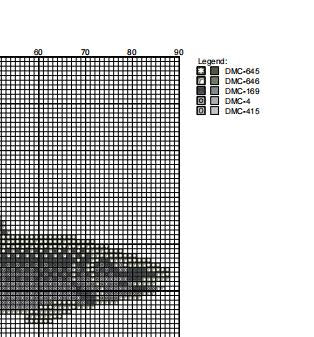 DIY Needlepoint Bonefish Pattern | Digital Chart for Painting Your Own Canvas| Easy Needlepoint PDF | Instant Download | 18 Mesh