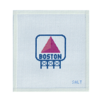 Boston Citgo Sign Needlepoint Canvas