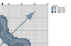 DIY Needlepoint Sagittarius Pattern | Digital Chart for Painting Your Own Canvas | Easy Needlepoint PDF | Instant Download | 18 Mesh