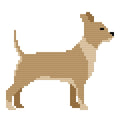 DIY Needlepoint Chihuahua Dog Pattern | Digital Chart for Painting Your Own Canvas | Easy Needlepoint PDF | Instant Download | 18 Mesh