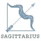 DIY Needlepoint Sagittarius Pattern | Digital Chart for Painting Your Own Canvas | Easy Needlepoint PDF | Instant Download | 18 Mesh