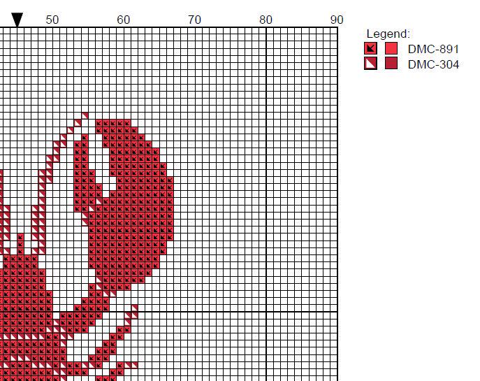 DIY Needlepoint Lobster Pattern | Digital Chart for Painting Your Own Canvas | Easy Needlepoint PDF | Instant Download | 18 Mesh
