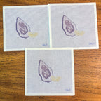 An Oyster on the Half Shell Needlepoint Canvas