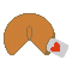 DIY Needlepoint Fortune Cookie Pattern | Digital Chart for Painting Your Own Canvas | Easy Needlepoint PDF | Instant Download | 18 Mesh