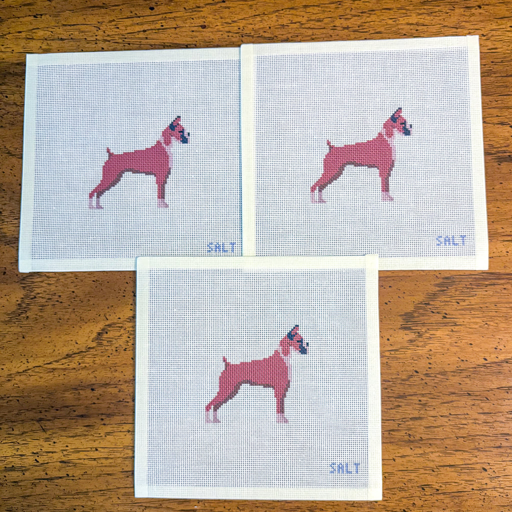 Boxer Needlepoint Canvas