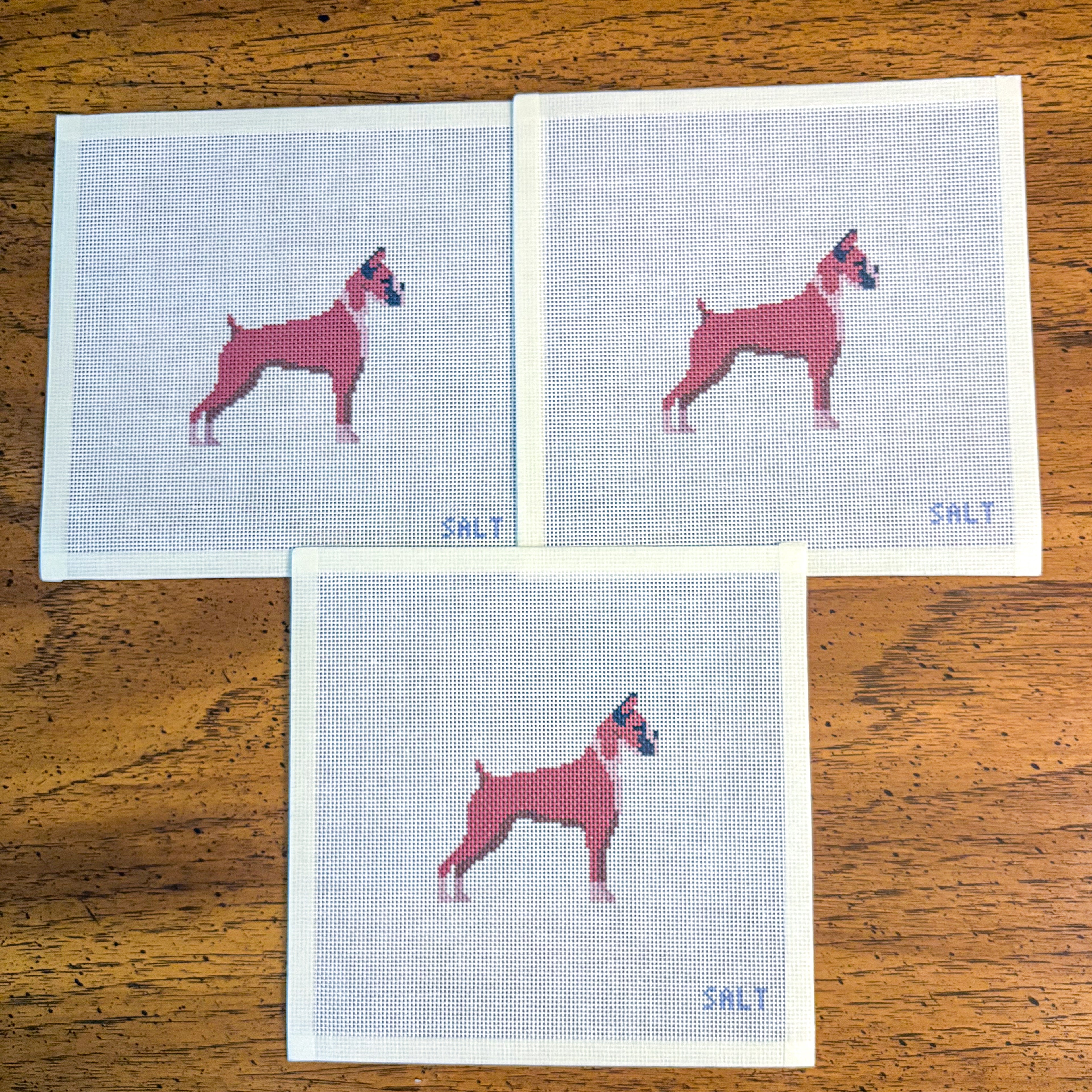 Boxer Needlepoint Canvas