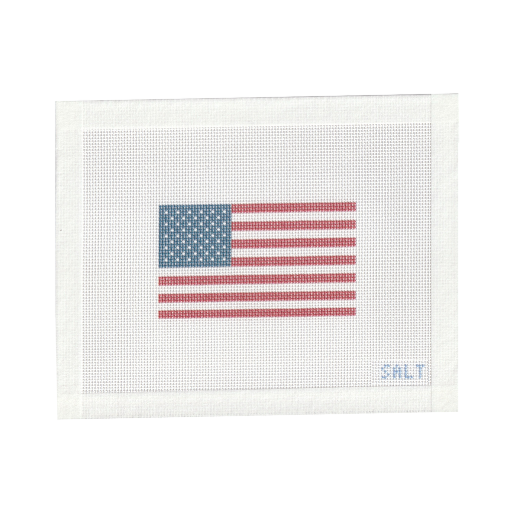 American Flag Needlepoint Canvas